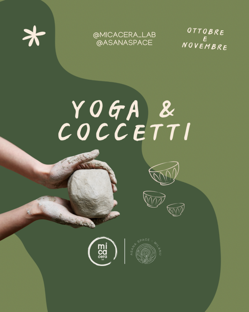 YOGA E CERAMICA ASANA SPACE WORKSHOP YOGA MILANO